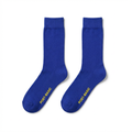Post-Basic Gunjo Blue unisex everyday essential crew socks