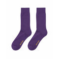 Post-Basic Kurematisu Purple unisex everyday essential crew socks