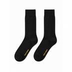 Post-Basic Shikkoku Black unisex everyday essential crew socks